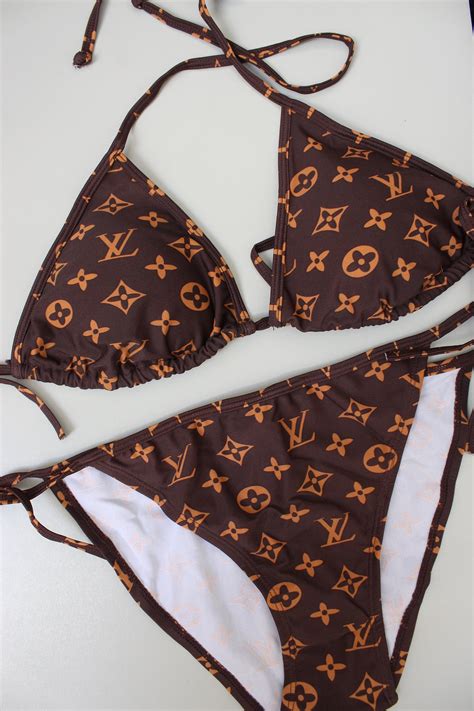 louis vuitton swimsuit fake|louis vuitton print bikini.